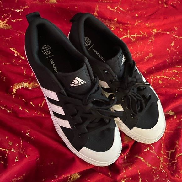adidas Shoes - adidas Black and White Women's Shoes